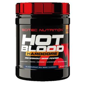 Scitec Nutrition Scitec Hot Blood Hardcore 700g - Guarana obraz