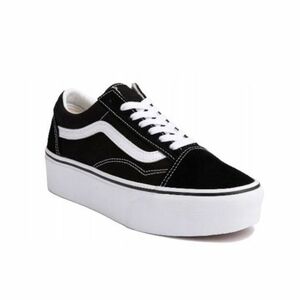 Dámská vycházková obuv VANS-UA Old Skool Platform black/white obraz