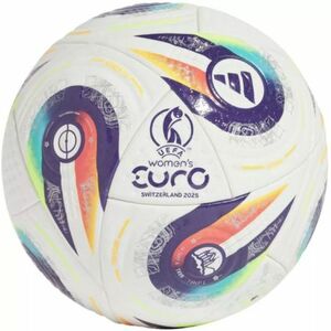 Fotbalový míč ADIDAS-W EURO25 PRO WHITE/PANTON/PANTON/ obraz