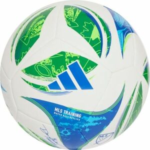 Fotbalový míč ADIDAS-MLS TRN WHITE/GREEN/GLOBLU/S obraz