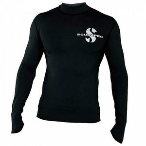 Scubapro Pánské lycrové triko RASHGUARD BLACK SWIM UPF50, dlouhý rukáv - 2XL obraz