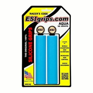 Rukojeti na řidítka ESI-Racers Edge Blue obraz