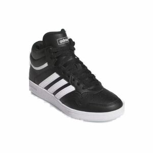 Juniorská rekreační obuv ADIDAS-Hoops 4.0 Mid Jr core black/cloud white/core black obraz