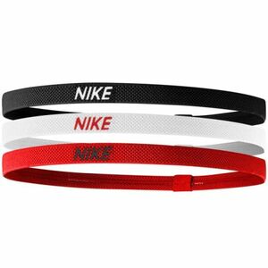 Čelenka NIKE-ELASTIC HAIRBANDS 3PK BK/WH/UR obraz