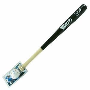 Sedco Baseball pálka dřevo 26-28 DŘEVO + MÍČEK - černá obraz