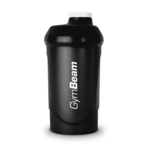 GymBeam Šejkr černý All-Black 700 ml obraz