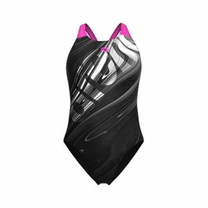 Dámské plavecké jednodílné plavky ARENA-WOMENS FLOW SWIMSUIT V BACK LB obraz