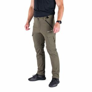 Pánské turistické kalhoty NORTHFINDER-CARUSO-300darkgreen obraz