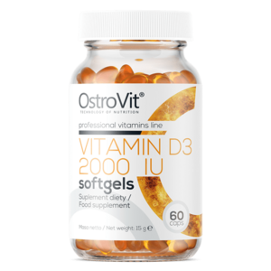 OstroVit Vitamin D3 2000 IU softgels obraz