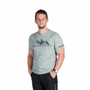 Pánské turistické triko s krátkým rukávem NORTHFINDER-JORG-333lightgreen obraz