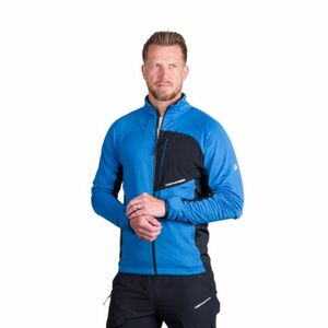Pánská turistická mikina se zipem NORTHFINDER-PRIMO-282blueblack obraz
