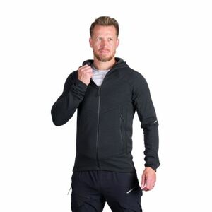 Pánská turistická mikina se zipem NORTHFINDER-EGON-411greyblack obraz