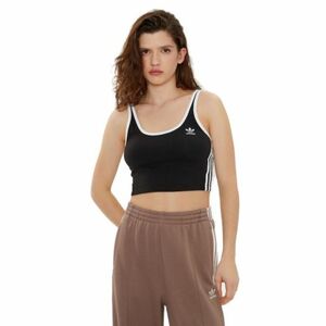 Dámské tílko ADIDAS ORIGINALS-3S BRA TOP-BLACK/WHITE obraz