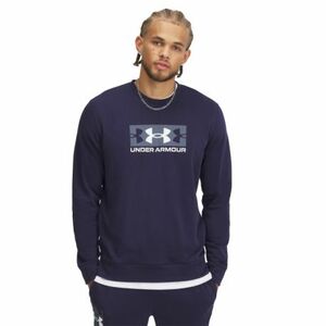 Pánská mikina UNDER ARMOUR-UA Rival Terry Logo Crew Q2-BLU obraz
