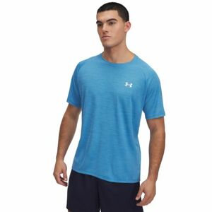 Pánské tréninkové tričko s krátkým rukávem UNDER ARMOUR-UA Tech Textured SS-BLU obraz