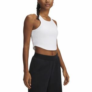Dámské tílko UNDER ARMOUR-UA Rival Rib Tank-WHT obraz