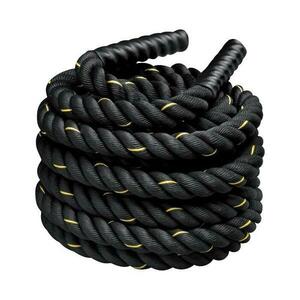 Sedco Lano na cvičení BATTLE ROPE - dia. 38 mm 9m - černá - 1500 obraz