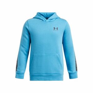 Chlapecká zateplená mikina s kapucí UNDER ARMOUR-B Icon Flc HD Taping-BLU obraz