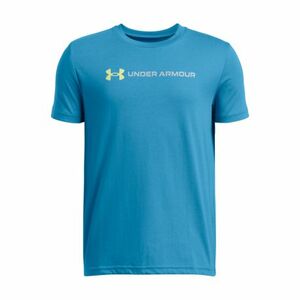 Chlapecké tričko s krátkým rukávem UNDER ARMOUR-UA B LOGO WORDMARK SS-BLU obraz