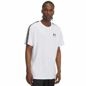 Pánské triko s krátkým rukávem UNDER ARMOUR-UA Icon HWT Tee Taping-WHT obraz