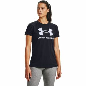 Dámské triko s krátkým rukávem UNDER ARMOUR-Live Sportstyle Graphic SSC-BLK obraz