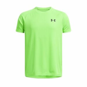 Chlapecké tréninkové tričko s krátkým rukávem UNDER ARMOUR-UA Tech Textured SS-GRN obraz