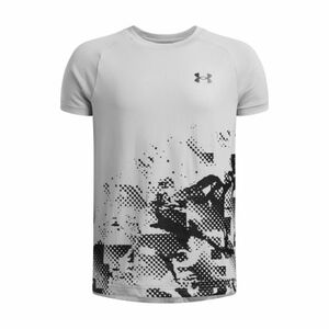 Chlapecké tréninkové tričko s krátkým rukávem UNDER ARMOUR-UA Tech Graphic SS-GRY obraz