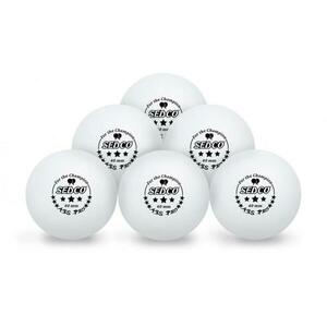 Sedco Míčky na stolní tenis for CHAMPION 3*** CELL FREE 6ks - bílé - Bílá obraz