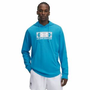Pánská mikina s kapucí UNDER ARMOUR-UA Rival Terry Logo Hood-BLU obraz