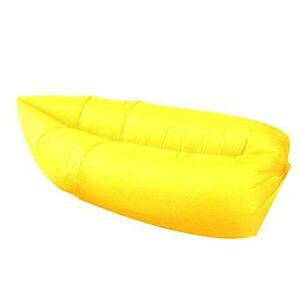 Sedco Nafukovací vak Sofair Banana černý - Žlutá obraz