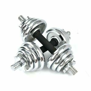 Sedco Nakládací činka chrom set 2 x 10 kg - 10 obraz