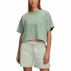 Dámské triko s krátkým rukávem UNDER ARMOUR-UA HWT WASH SS-GRN obraz