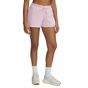 Dámské teplákové kraťasy UNDER ARMOUR-UA Rival Terry Short-PNK obraz