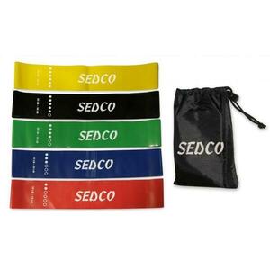 Sedco Odporová fitness aerobic guma SET 5 ks obraz