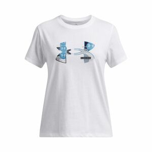 Dívčí tričko s krátkým rukávem UNDER ARMOUR-UA Big Logo UA Fill SS-WHT obraz