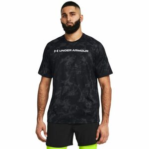 Pánské tréninkové tričko s krátkým rukávem UNDER ARMOUR-UA TECH ABC CAMO SS-BLK obraz