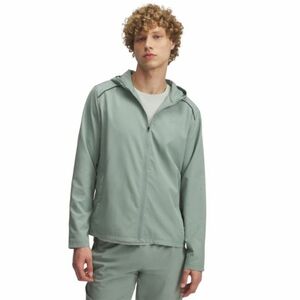 Pánská běžecká bunda UNDER ARMOUR-UA Launch Hooded Jacket-GRN obraz
