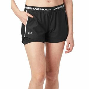 Dámské tréninkové kraťasy UNDER ARMOUR-Tech Play Up 2in1 Shorts-BLK obraz