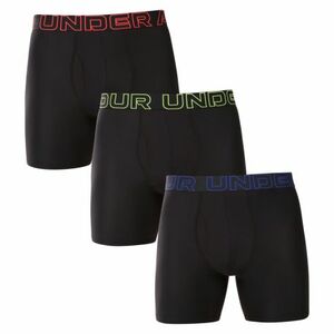 Pánské boxerky UNDER ARMOUR-3 PACK-UA PERFORMANCE TECH- SOLID 6in-BLK obraz