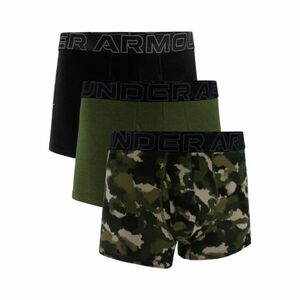 Pánské boxerky UNDER ARMOUR-3 PACK-UA PERFORMANCE COTTON- NOVELTY 3in-GRN obraz