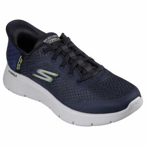 Pánská rekreační obuv SKECHERS-Go Walk Flex New World Slip-Ins navy/lime obraz