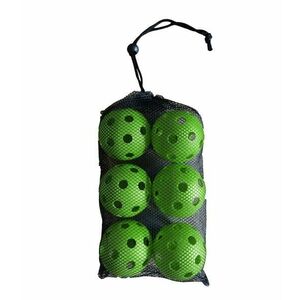 Sedco Sada florbalových míčků GREEN - 6 ks obraz