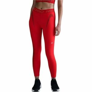Dámské legíny NIKE PRO-W NP DF MR 7/8 TIGHT TT GRX-657-Red obraz