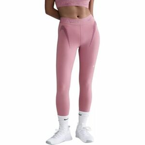 Dámské legíny NIKE PRO-W NP DF MR 7/8 TIGHT TT GRX-699-Pink obraz