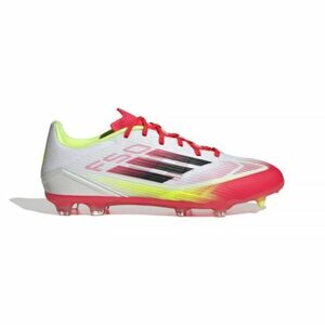 Pánské fotbalové kopačky outdoorové ADIDAS-F50 League M FG/MG cloud white/core black/solar yellow obraz