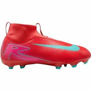 Chlapecké fotbalové kopačky outdoorové NIKE-Mercurial Superfly 10 Academy Jr FG/MG ember glow/aurora green obraz