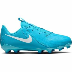 Chlapecké fotbalové kopačky outdoorové NIKE-Phantom GX 2 Academy Jr FG/MG blue fury/white obraz