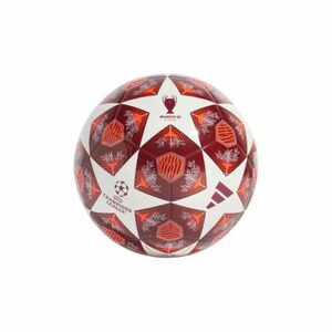 Fotbalový míč ADIDAS-UCL CLB WHITE/SOLRED/CBURGU obraz