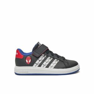 Chlapecká rekreační obuv ADIDAS-Grand Court Marvel Spider-Man K core black/cloud white/semi lucid blue obraz