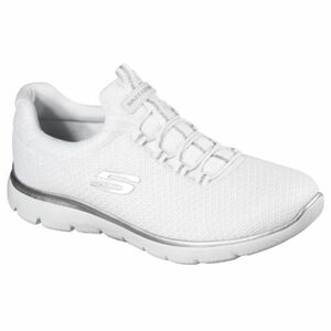 Dámská rekreační obuv SKECHERS-Summits Slip-Ins W white/silver obraz